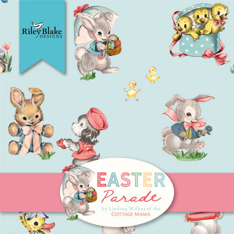 EASTER PARADE by Cottage Mama for Riley Blake - SALE $15.00 p/m