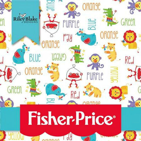 FISHER PRICE for Riley Blake - SALE $15.00 p/m
