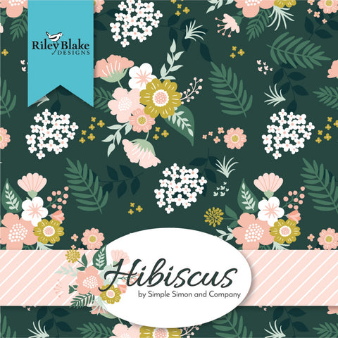 HIBISCUS by Simple Simon & Co for Riley Blake - SALE $17.00 p/m