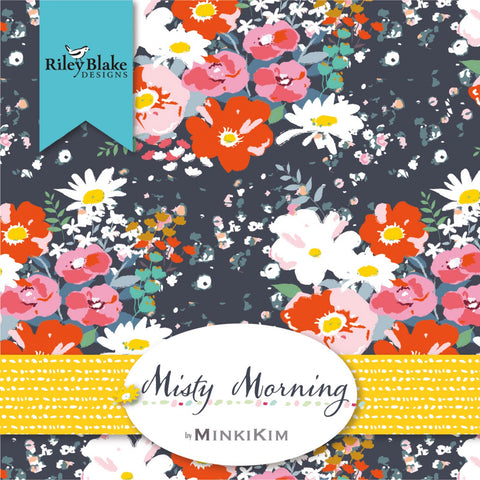 MISTY MORNING by Minki Kim for Riley Blake - SALE $17.00 p/m