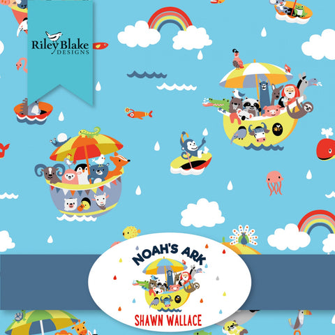 NOAH'S ARK by Shawn Wallace for Riley Blake - SALE $13.00 p/m