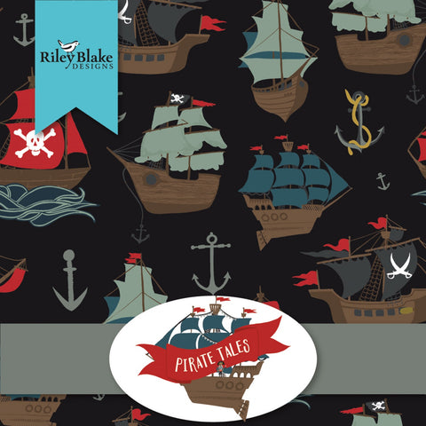 PIRATE TALES by Echo Park for Riley Blake - SALE $15.00 p/m