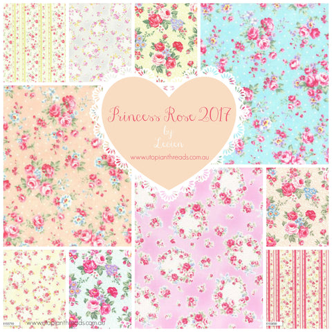 PRINCESS ROSE 2017 by Lecien - SALE $13.00 p/m