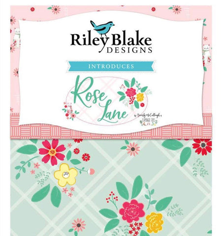 ROSE LANE by Flamingo Toes for Riley Blake - SALE $11.00 p/m