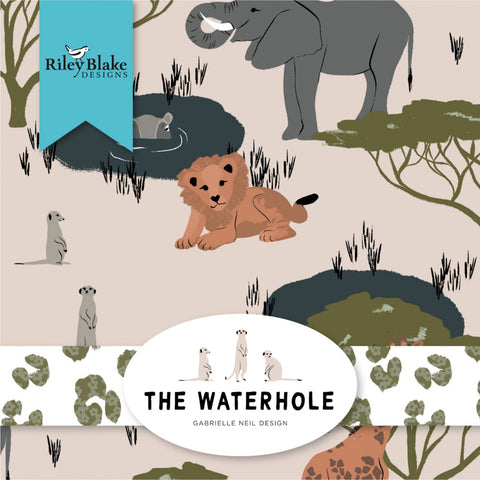 THE WATERHOLE by Gabrielle Neil for Riley Blake 