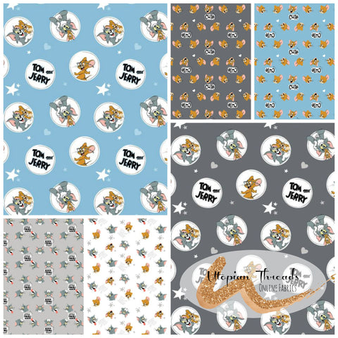 TOM & JERRY by Camelot Fabrics 