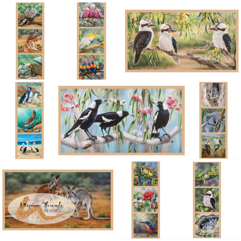 WILDLIFE ART PANELS by Devonstone Collections - SALE