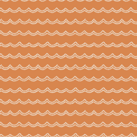 LITTLE SWAN Waves Golden Brown