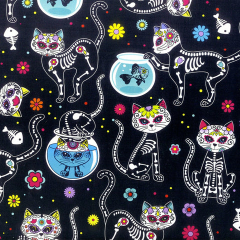 DAY OF THE DEAD Kitty Black - NEW ARRIVAL