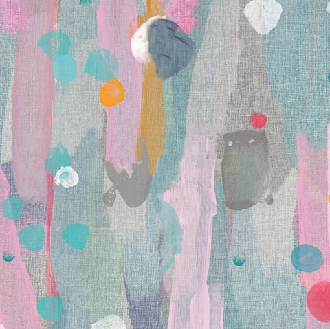 KARIN ROBERTS COLLECTION Abstract Pastel - SALE $19.00 p/m