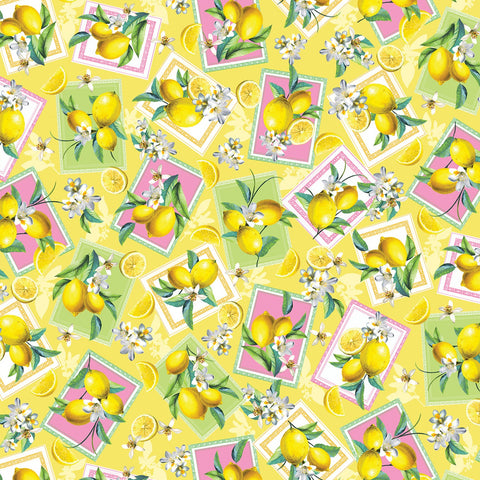 LEMON FRESH Lemon Toss Yellow - SALE $17.00 p/m