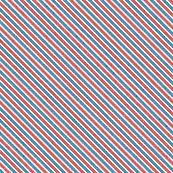 LOVE LETTERS Stripe Blue 50cm