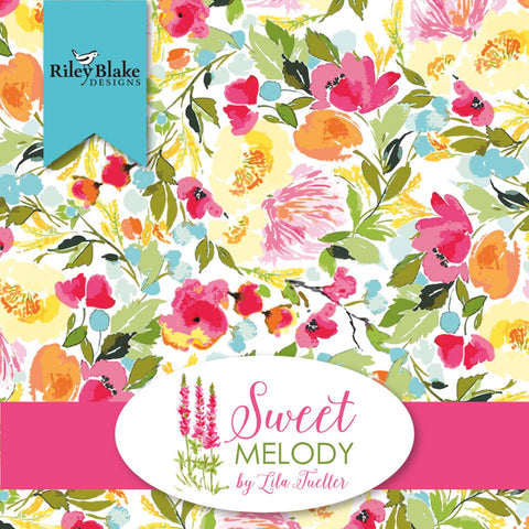 SWEET MELODY by Lila Tueller for RILEY BLAKE - SALE $11.00 p/m