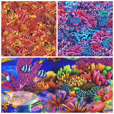 CORAL CANYON by Robert Kaufman - SALE $19.00 p/m