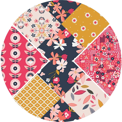 GOLDEN ASTER by Gabrielle Neil for Riley Blake - SALE $17.00 p/m