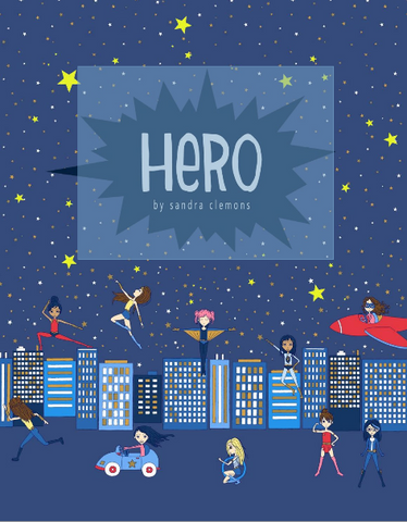 HERO by Sandra Clemons for Michael Miller - SALE $11.00 p/m