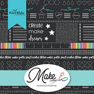 MAKE by Kristy Lea for Riley Blake - NEW ARRIVAL