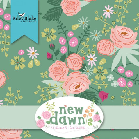 NEW DAWN by Citrus & Mint Design for Riley Blake - SALE $15.00 p/m