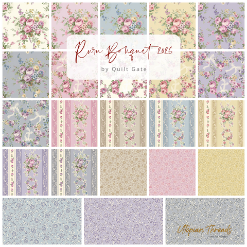 RURU BOUQUET 2026 by Quilt Gate - PRE ORDER (Oct 2026)