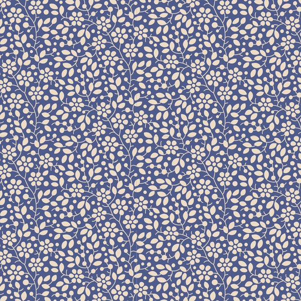 PIE IN THE SKY Cloudpie Blue - FAT QUARTER