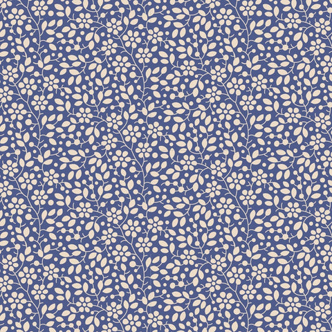 PIE IN THE SKY Cloudpie Blue - FAT QUARTER