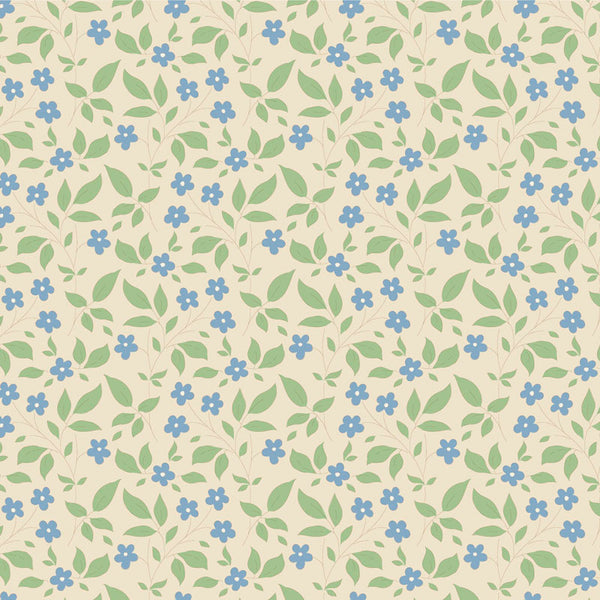 SUNDAY BRUNCH Tipsy Cream Blue - NEW ARRIVAL