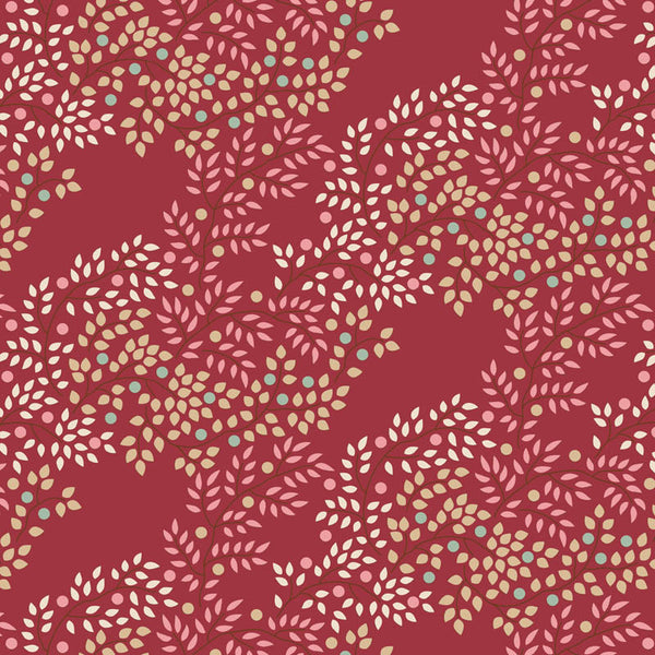 CREATING MEMORIES Berrytangle Burgundy - NEW ARRIVAL