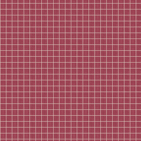 CREATING MEMORIES Plaid Burgundy - NEW ARRIVAL