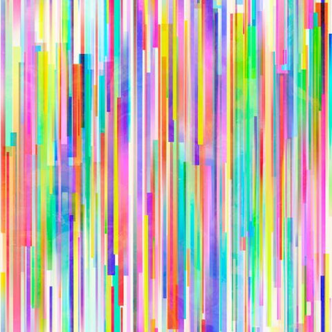 GRADIENTS PARFAIT Neon Streaks Parfait Fantasy - FAT QUARTER