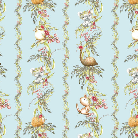 MONIQUE CANNON COLLECTION Animals and Florals - FAT QUARTER