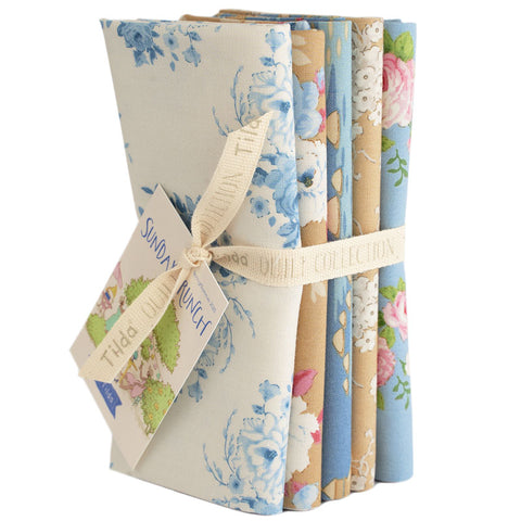 SUNDAY BRUNCH Blue Sand Fat Quarter Bundle - NEW ARRIVAL