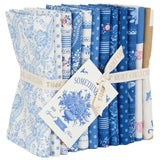 SOMETHING BLUE Blenders, Borders, Labels Fat Quarter Bundle - NEW ARRIVAL