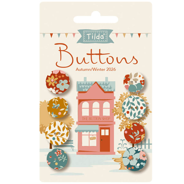 VILLAGE LIFE BUTTONS Autumn - PRE ORDER (Oct 2026)