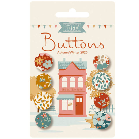 VILLAGE LIFE BUTTONS Autumn - PRE ORDER (Oct 2026)