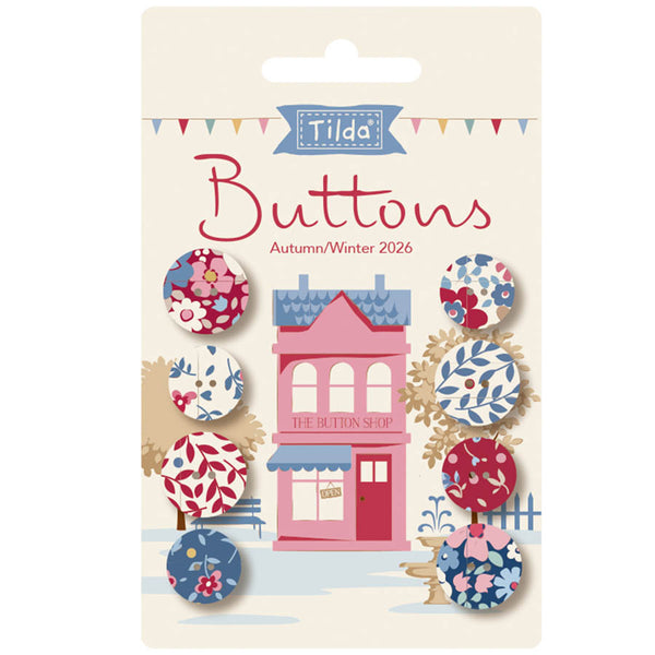 VILLAGE LIFE BUTTONS Winter - PRE ORDER (Oct 2026)