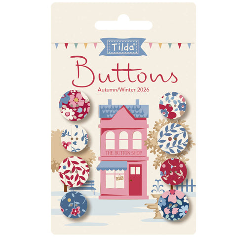 VILLAGE LIFE BUTTONS Winter - PRE ORDER (Oct 2026)