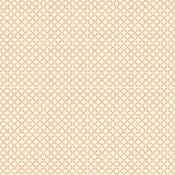 ADEL IN SPRING Quilt Block Cream - FAT QUARTER