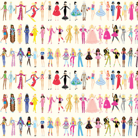 BARBIE WORLD Barbie Dolls Cream