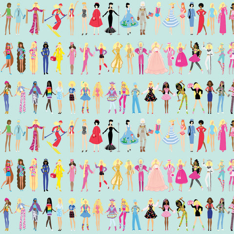 BARBIE WORLD Barbie Dolls Powder