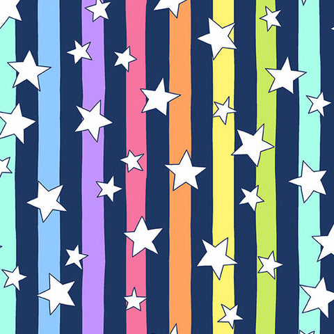 BELIEVE Stars on Stripes - FAT QUARTER