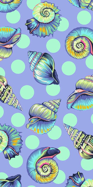 FLORAL REEF WIDEBACK Backing Fabric Big Shelly Marine (Extra Wide) - PRE ORDER (April/May 2026)