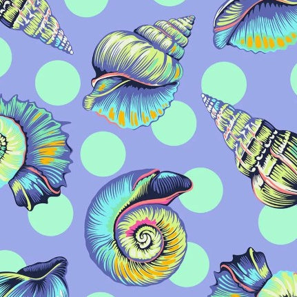 FLORAL REEF WIDEBACK Backing Fabric Big Shelly Marine (Wide) - NEW ARRIVAL