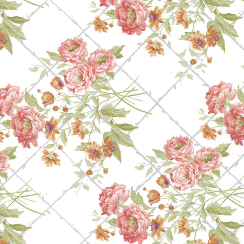 LIBERTY Tana Lawn x BRIDGERTON Blenheim Garden A - PRE ORDER (Sept 2026)