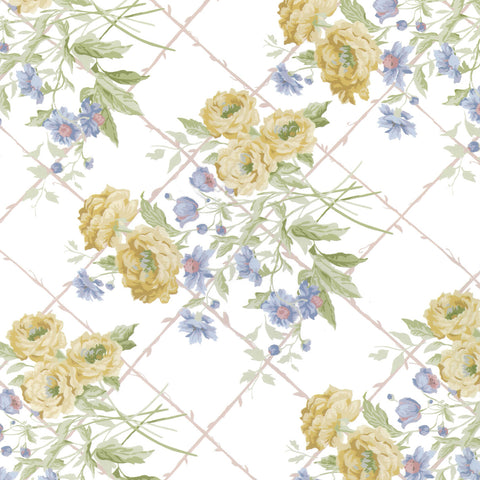 LIBERTY Tana Lawn x BRIDGERTON Blenheim Garden B - PRE ORDER (Sept 2026)