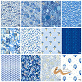 GARDEN PARTY | BLUE CHINA Half Metre Bundle - NEW ARRIVAL