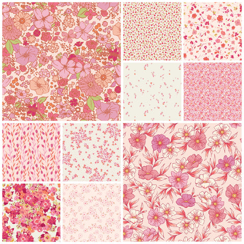 BLOOMCORE Fat Quarter Bundle Blush - NEW ARRIVAL