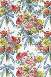 LIBERTY Tana Lawn x BRIDGERTON Bow Bouquet Spot Metallic - PRE ORDER (Sept 2026)