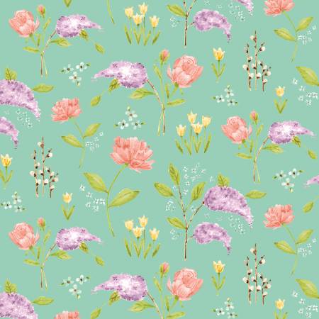 ADEL IN SPRING Main Julep - FAT QUARTER