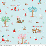 WHIMSICAL WOODLAND Main Aqua - PRE ORDER (May 2026)