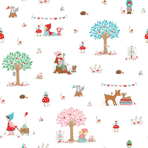 WHIMSICAL WOODLAND Main White - PRE ORDER (May 2026)